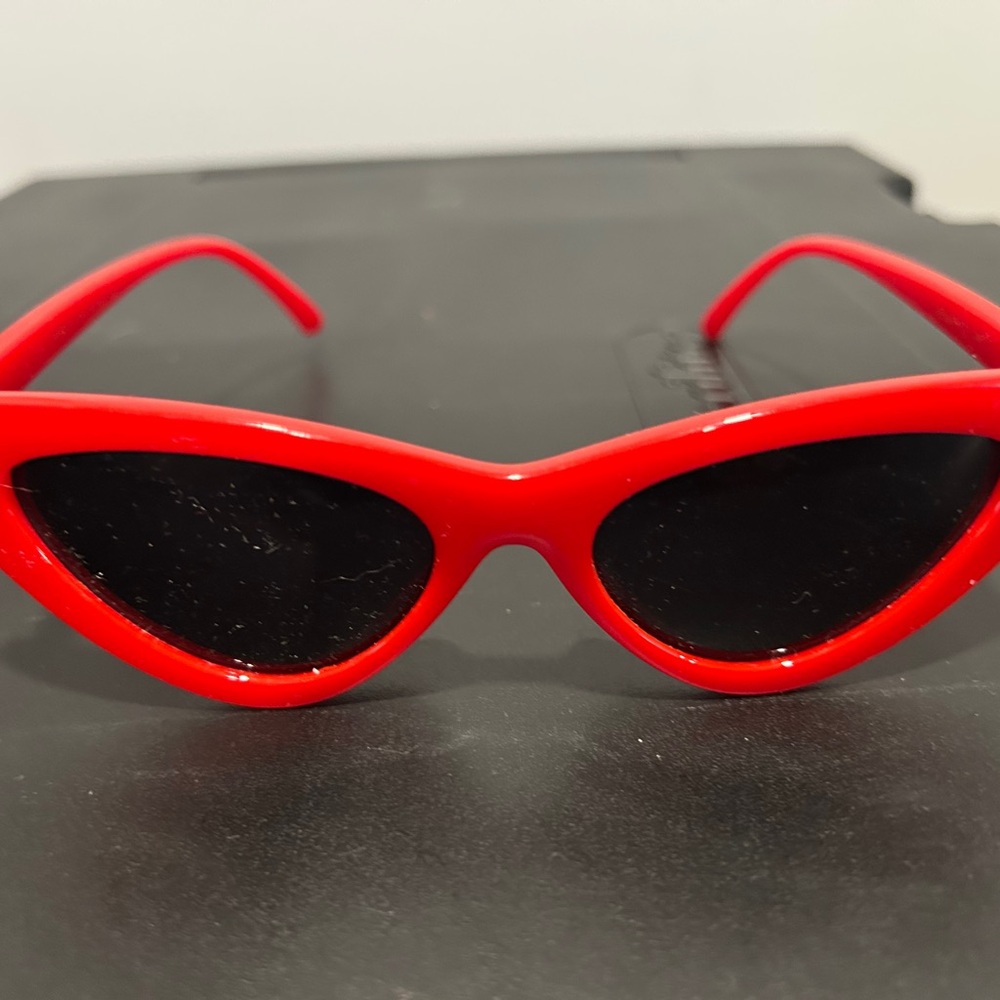 Red Cat Eye Sunglasses Wear Me Pro